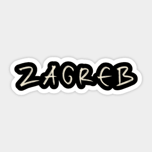 Zagreb Sticker